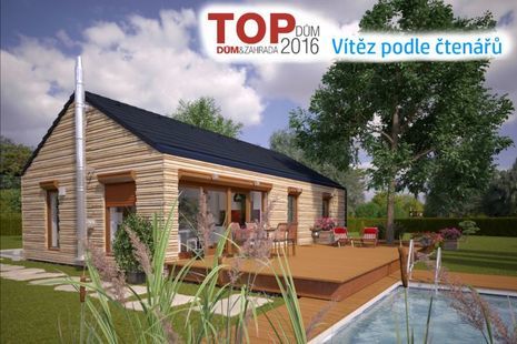 Náš dům IZY FOR 4 vítězem soutěže TOP DOMY 2016