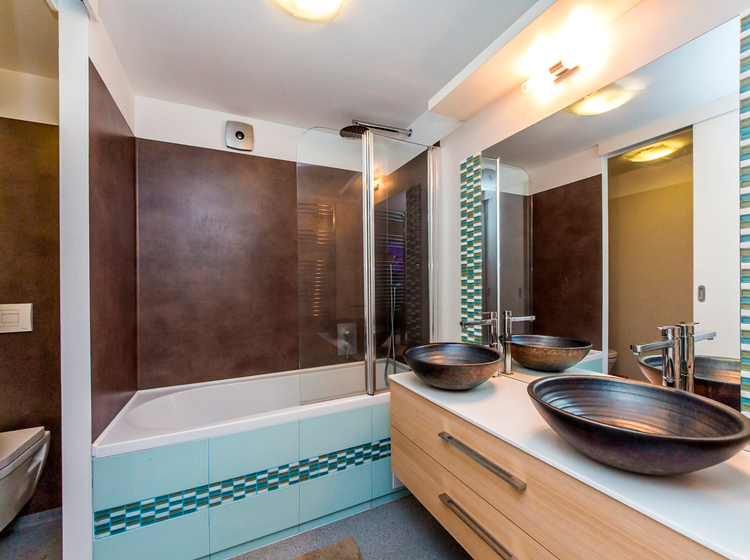 Galerie modulů s koupelnou